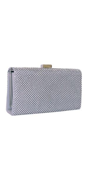 All Over Rhinestone Top Closure Handbag Image 2