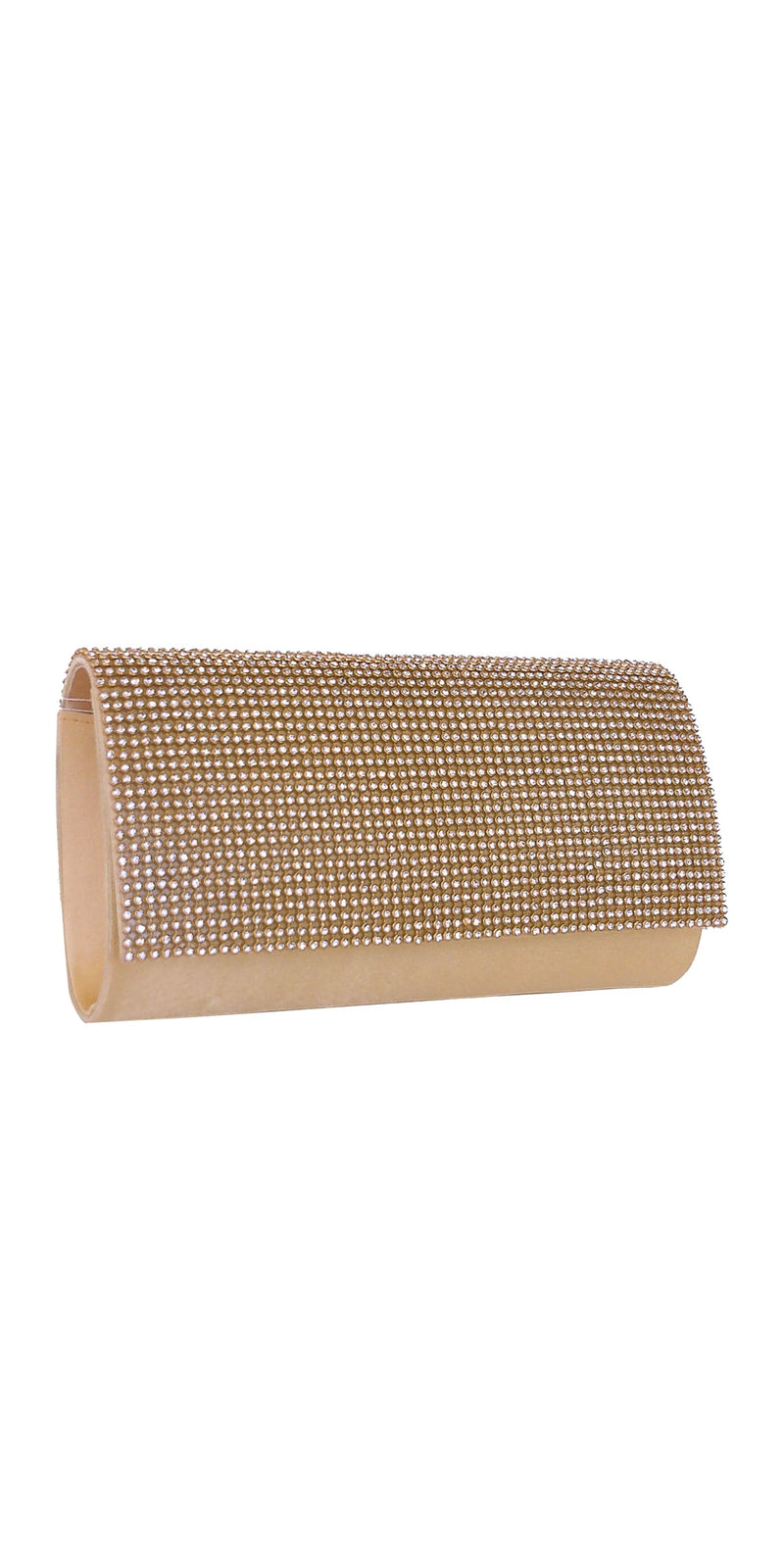 Rhinestone Fold Over Handbag Image 1