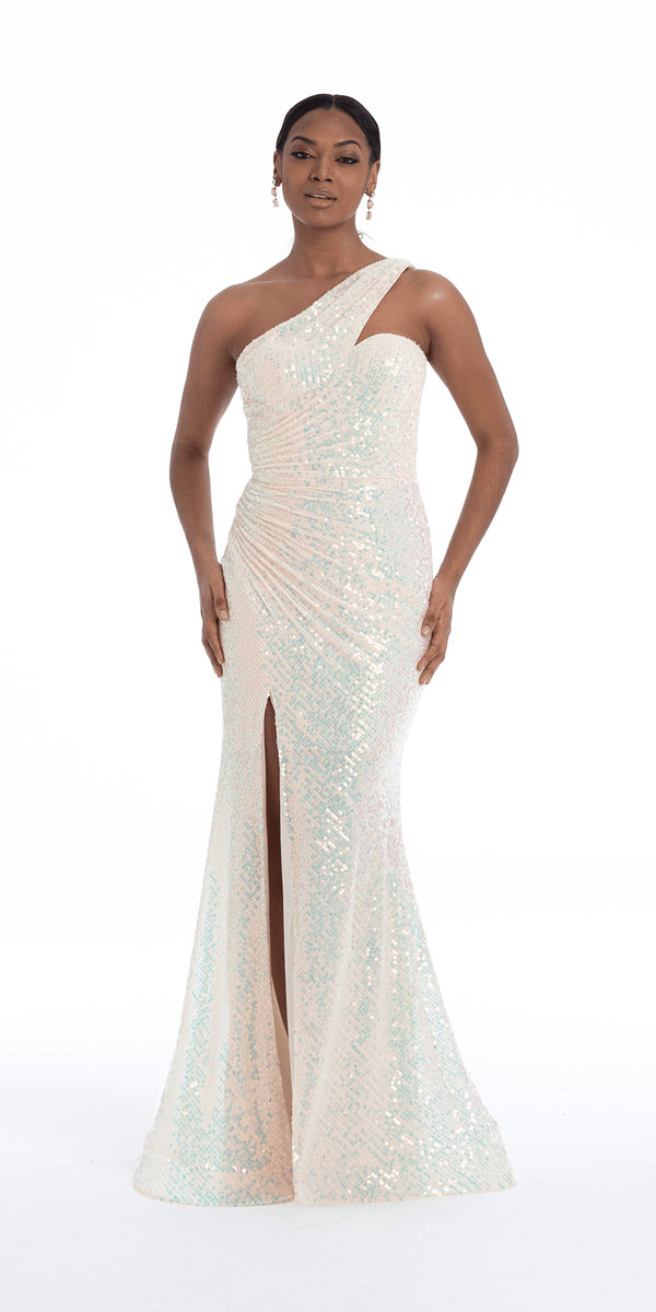 Sequin shoulder dress outlet