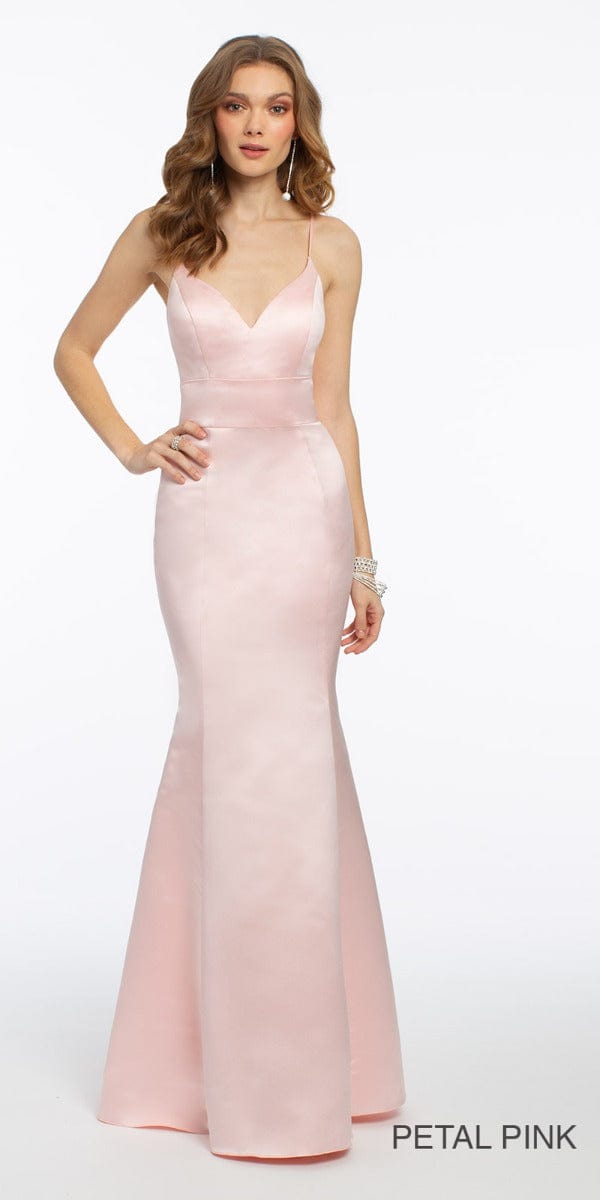 Satin Mermaid Sweetheart Dress - Petite Image 1