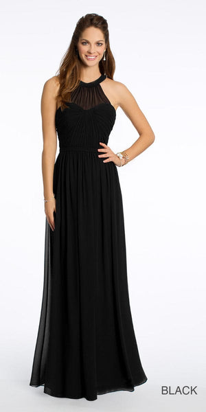 Illusion Halter Dress - Missy Image 8