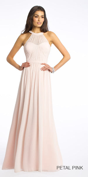 Illusion Halter Dress - Missy Image 1