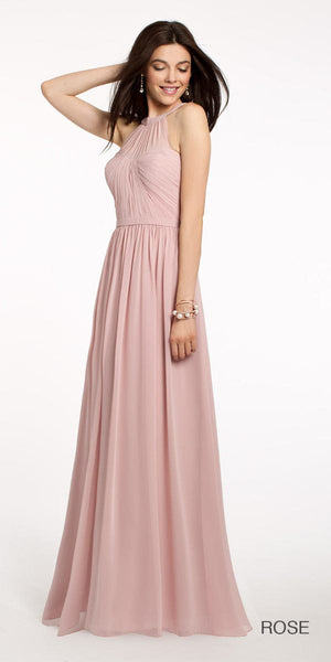 Illusion Halter Dress - Missy Image 4