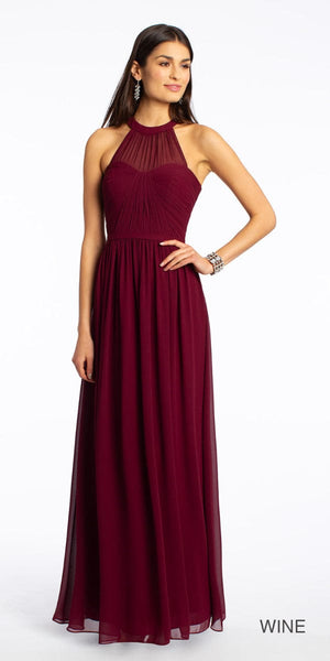 Illusion Halter Dress - Missy Image 6
