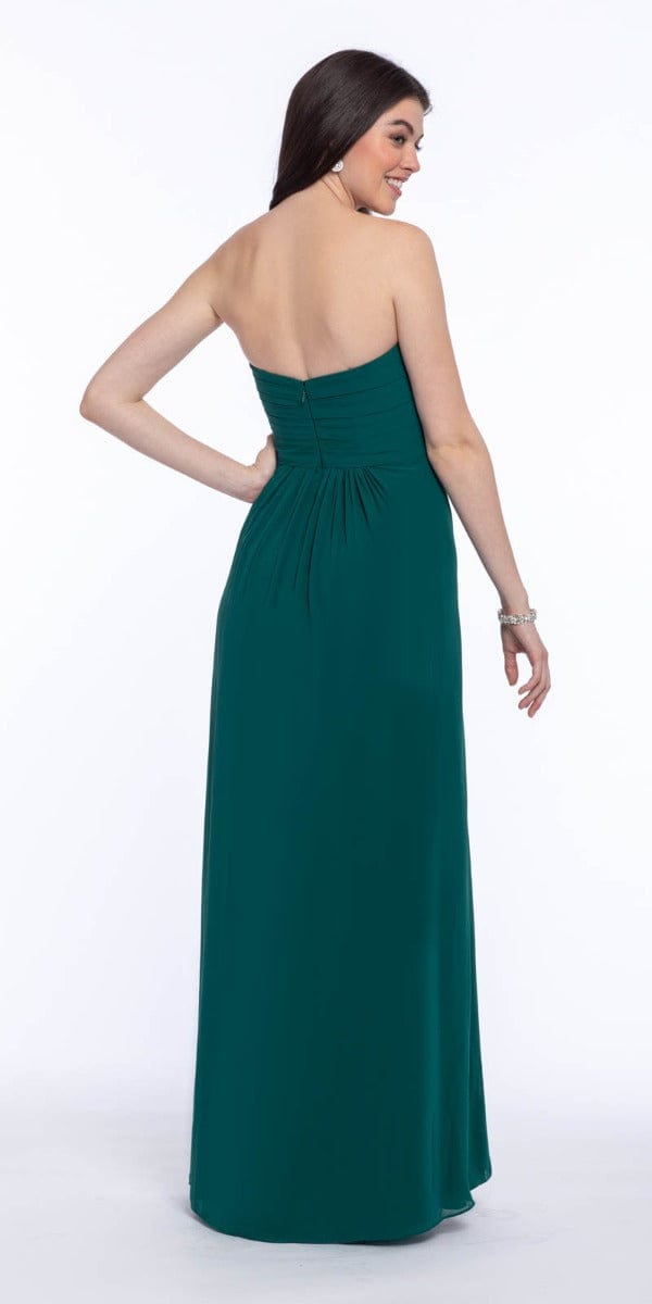 Strapless Criss Cross Bodice Dress - Missy Image 8