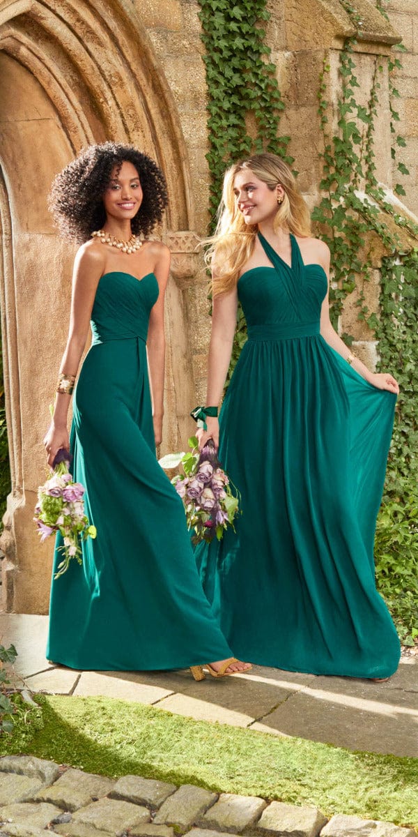 Strapless Criss Cross Bodice Dress - Petite Image 3