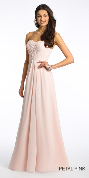 Strapless Criss Cross Bodice Dress - Missy Image 9