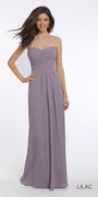 Strapless Criss Cross Bodice Dress - Missy Image 4