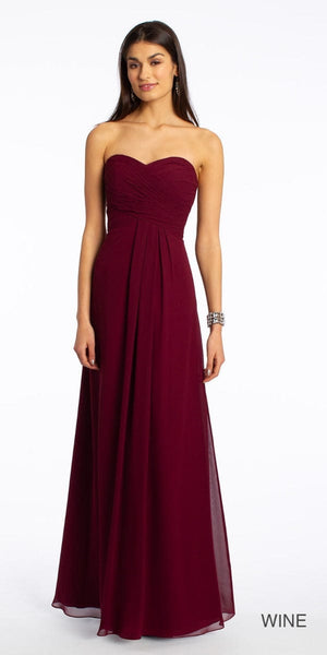 Strapless Criss Cross Bodice Dress - Plus Image 4