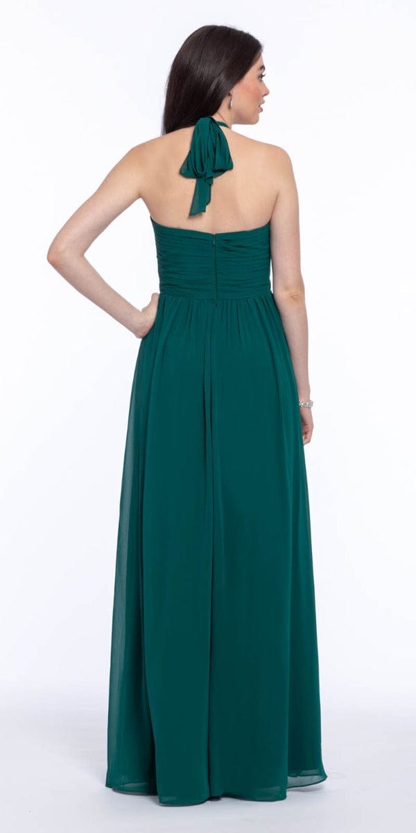 Tie Neck Halter Dress - Missy Image 3