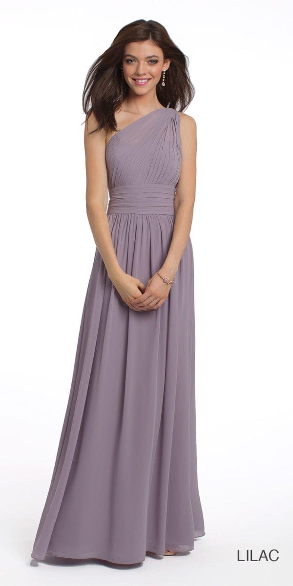 Camille La Vie One Shoulder Illusion Bridesmaid Dress - Petite