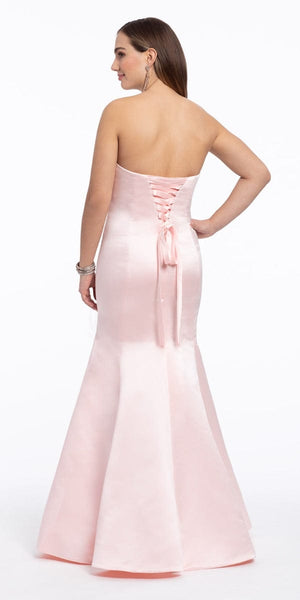 Satin Strapless Mermaid Dress - Petite Image 24