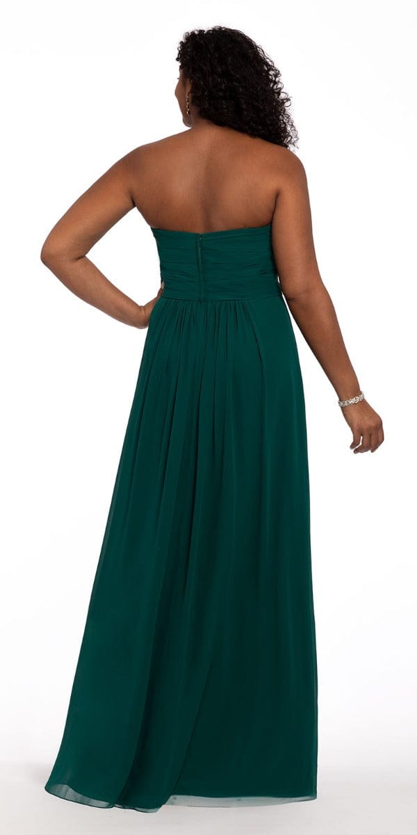 Strapless Criss Cross Bodice Dress - Missy Image 13