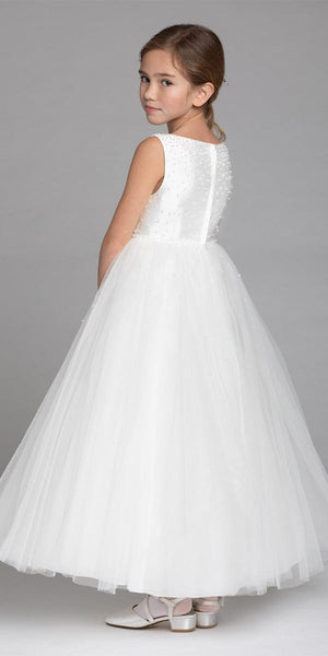 Crystal Beaded Mikado Tulle Dress Image 2