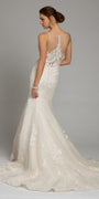 Beaded Lace Mermaid Wedding Dress Image 2